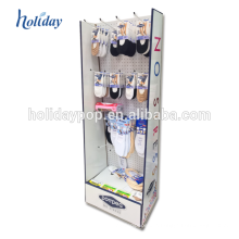 Supermarket Cell Phone Case Promotion Cardboard Display with Hook/Peg